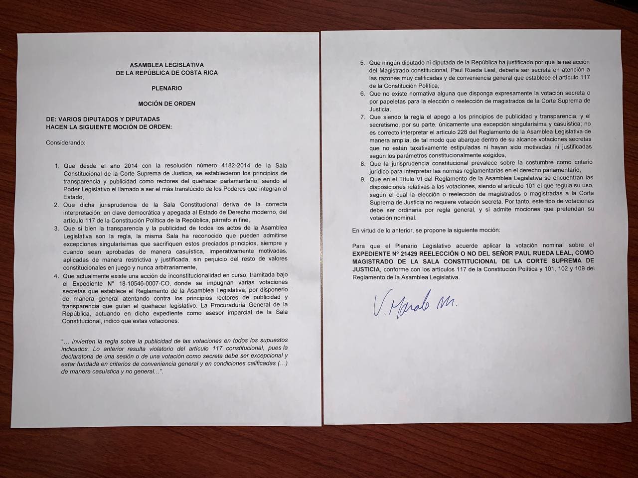 Imagen principal del artículo: PAC entabla moción para votación pública sobre futuro de magistrado Paul Rueda