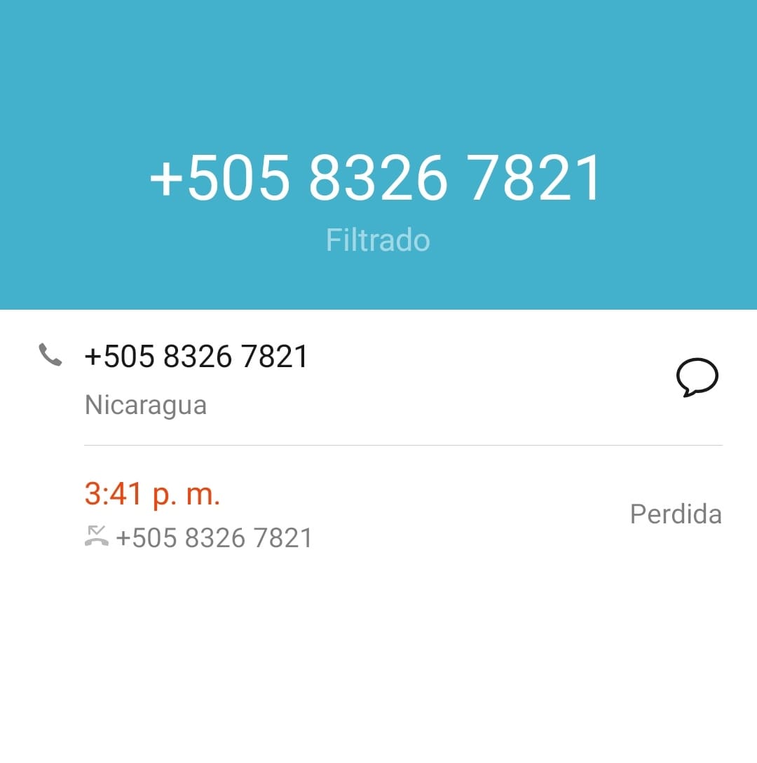 Imagen principal del artículo: ¡No devuelva la llamada! ICE alerta que llamadas desde Nicaragua son una estafa