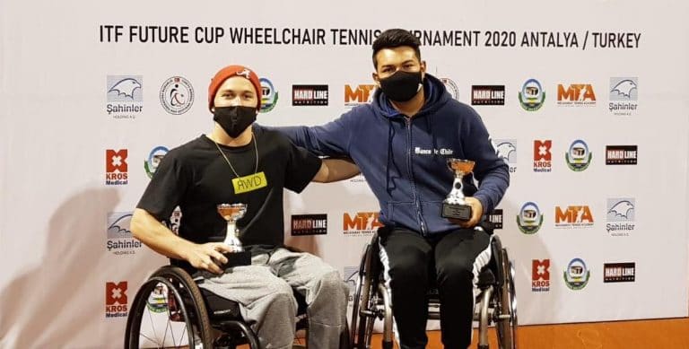 José Pablo Gil quedó campeón de dobles en el “Alanya Open” de Turquía