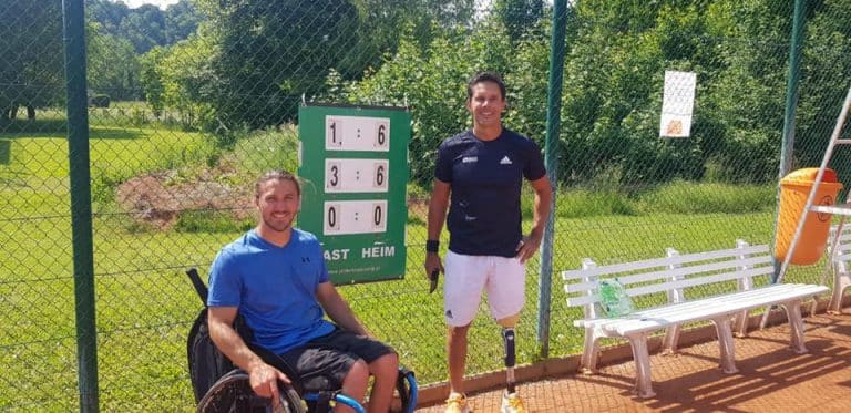 José Pablo Gil clasificó en dobles a las semifinales del Open de Leibnitz, Austria