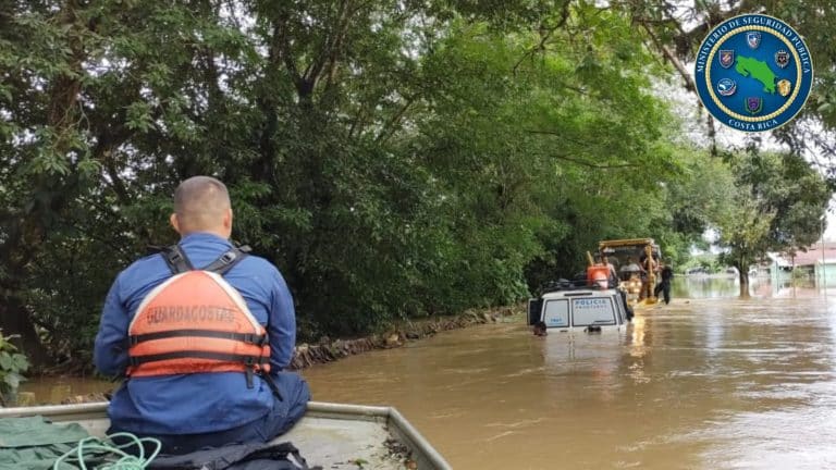 San Carlos, Upala y Guatuso pasan a alerta roja; 1500 personas albergadas y lluvias seguirán