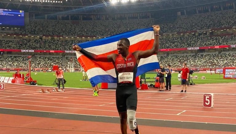 Sherman Güity gana la primera medalla paralímpica en la historia de Costa Rica