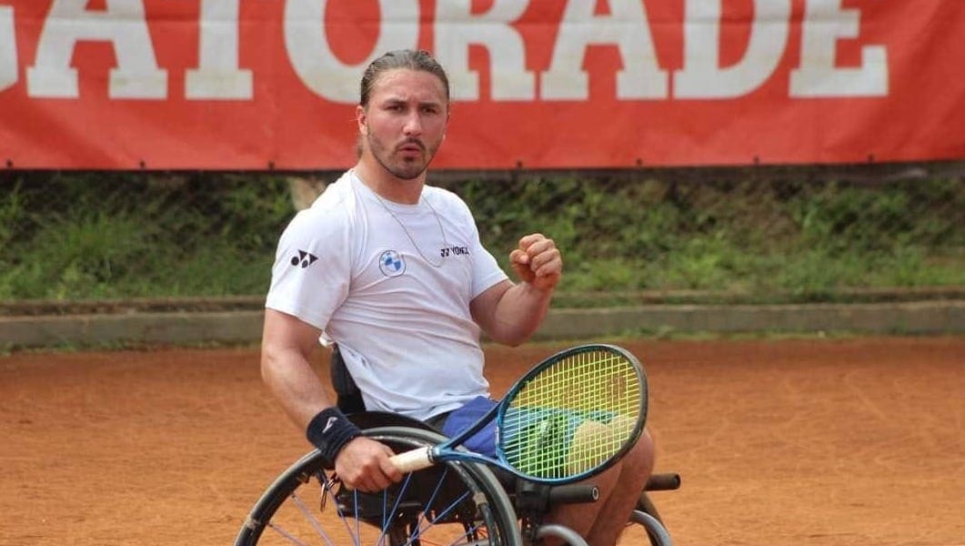 Imagen principal del artículo: Oficial: paratenista José Pablo Gil ascendió al puesto #36 del mundo