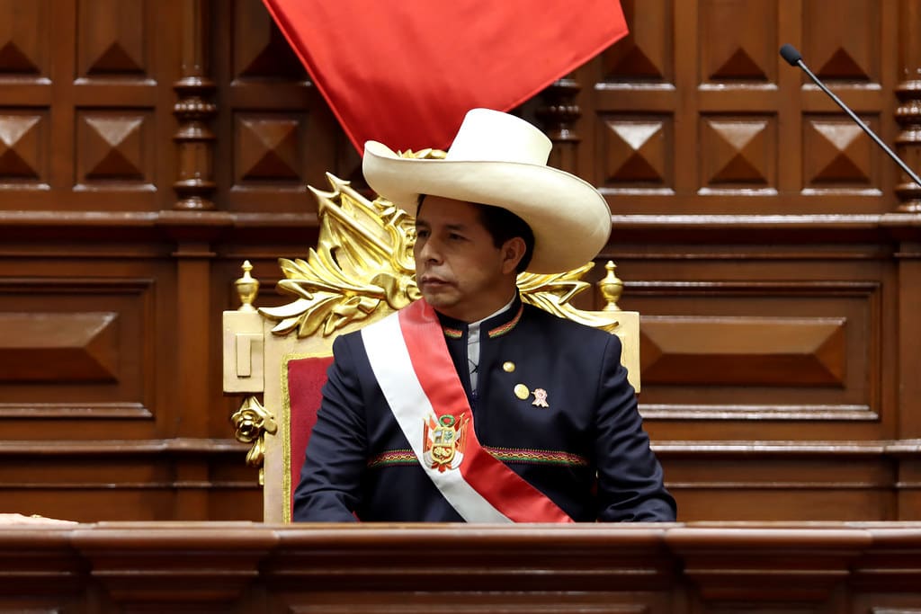 Imagen principal del artículo: Miles de personas marchan en Perú en apoyo al presidente Castillo 