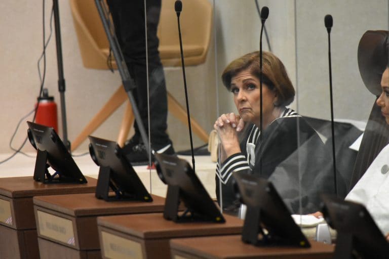 Plenario paralizado tras discusión sobre veto a ley sobre el 9-1-1; diputada oficialista requirió atención médica