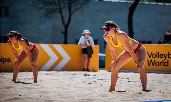 Selección Femenina de voleibol de playa finalizó su primera participación mundialista