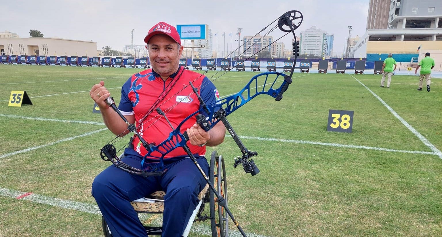 Imagen principal del artículo: Diego Quesada es el segundo mejor para tirador con arco de América, según la reciente actualización del ranking mundial