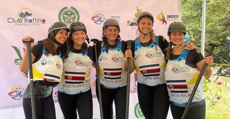 Costa Rica gana bronce continental en el Panamericano de Rafting 2022