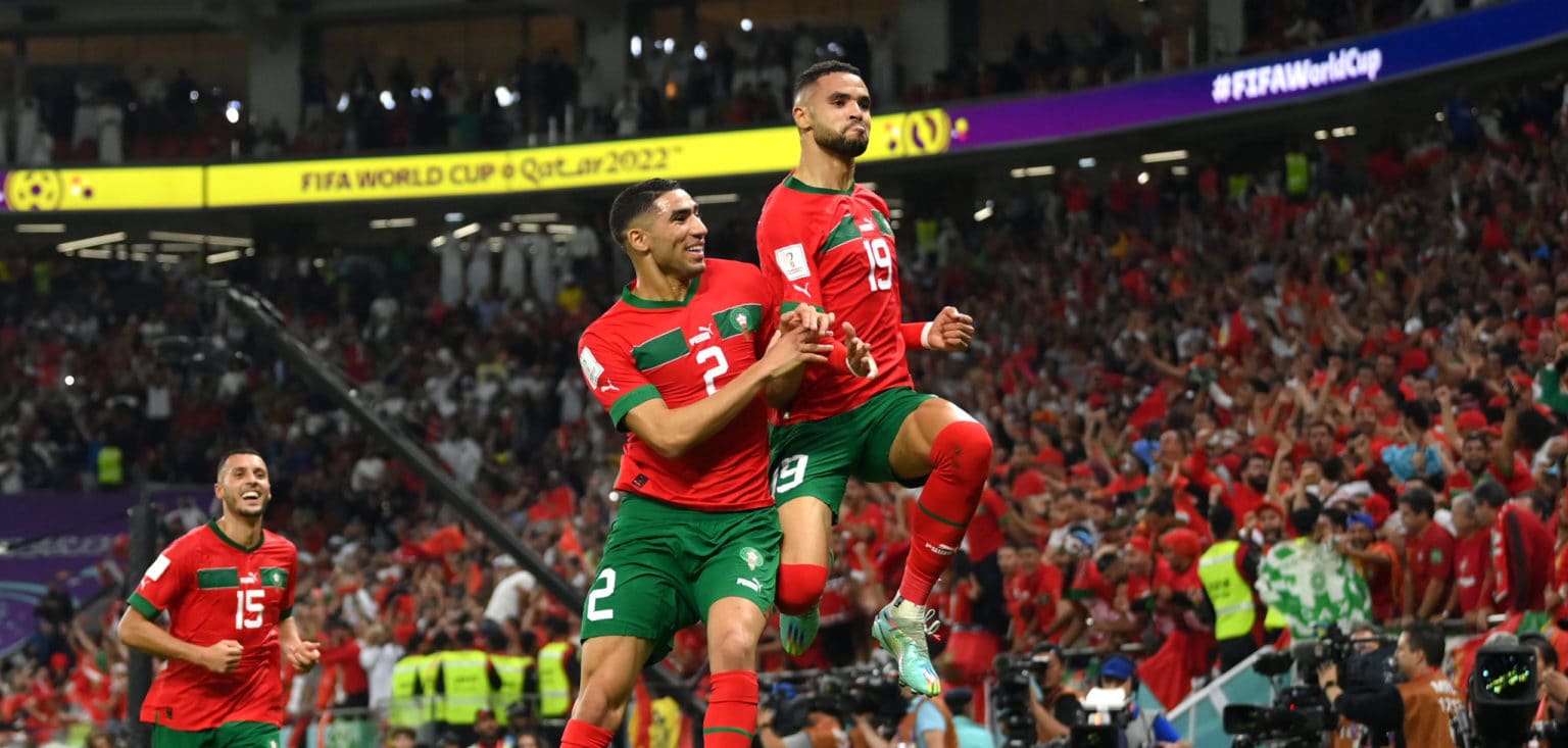 Imagen principal del artículo: Marruecos se convierte en la primera selección africana en llegar a una semifinal de Copa del Mundo