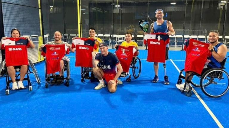 Con Amalia Ortuño y José Pablo Gil en el equipo: Costa Rica disputará el Mundial de Pádel en España