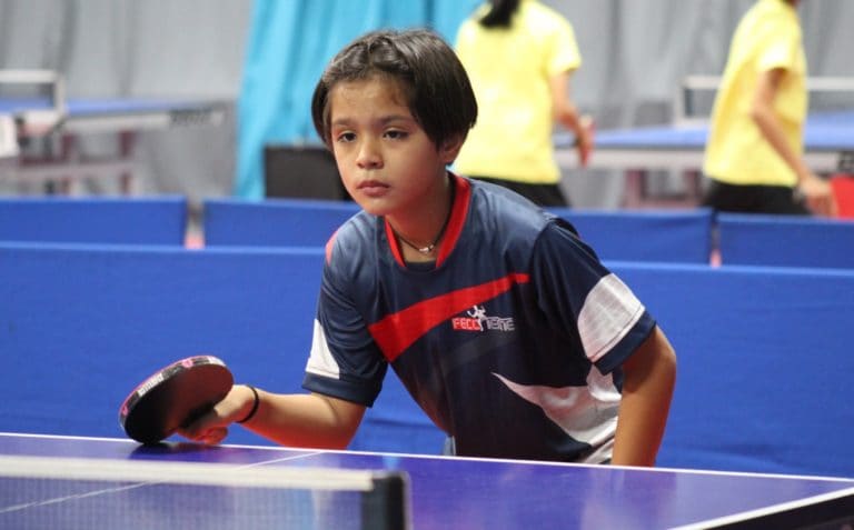 Tenismesista costarricense Lucca Lobo y su equipo conquistan título infantil en Portugal