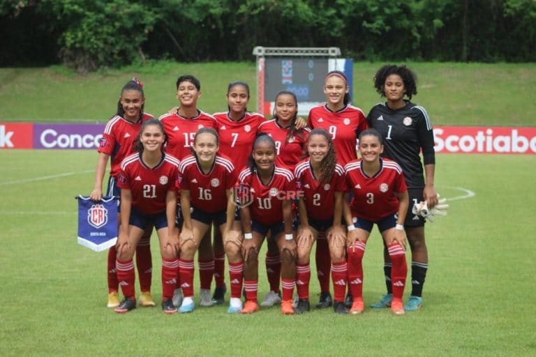 Oficial: Selección femenina sub 20 de Costa Rica dirá presente en el próximo mundial de la categoría
