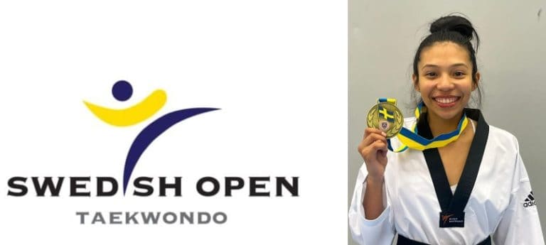 Taekwondista tica de 16 años Layla Flores brilla al ganar bronce en torneo en Suecia 