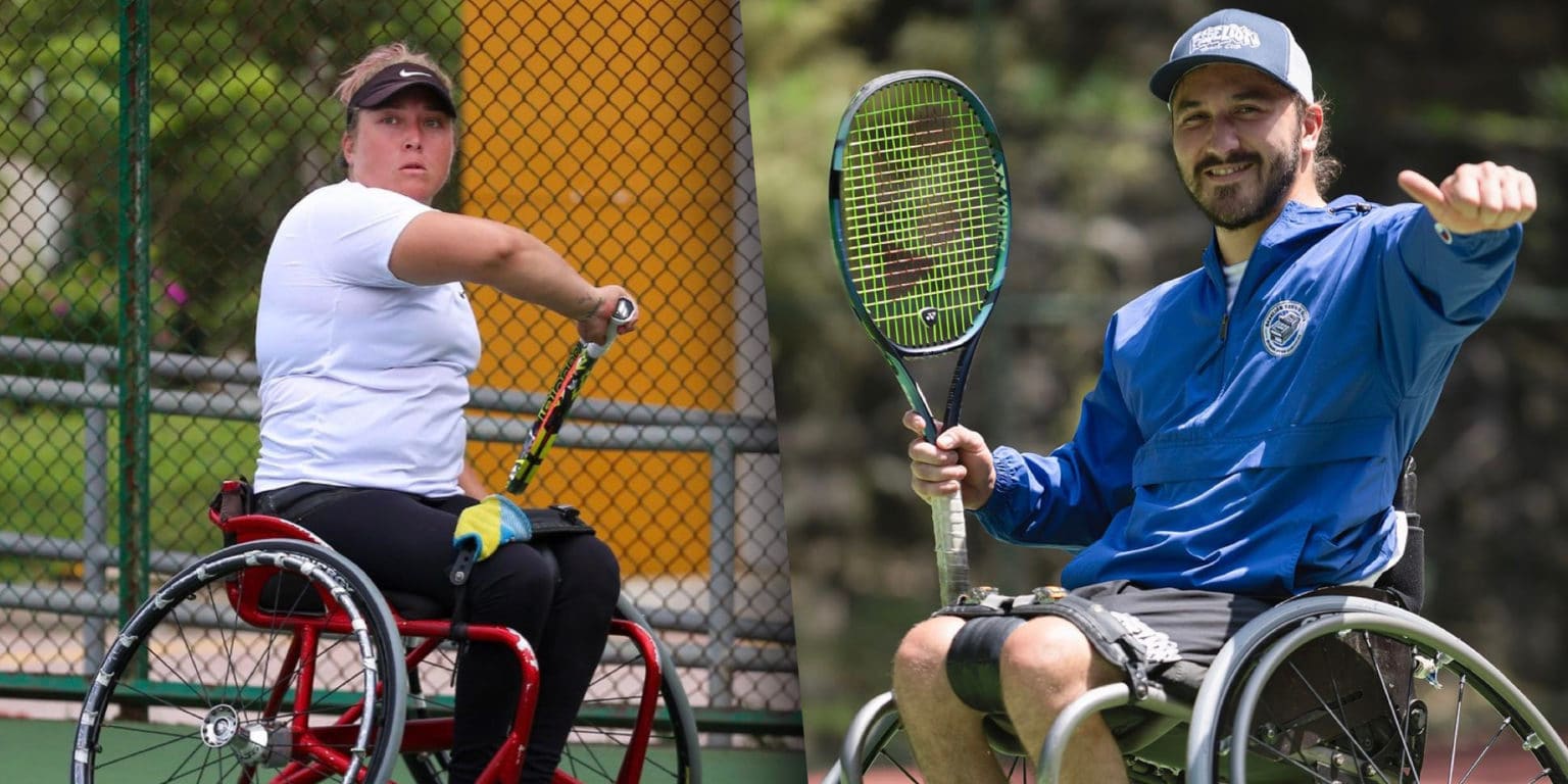 Imagen principal del artículo: Paratenistas ticos José Pablo Gil y Valeria Valverde quedan campeones del Uberlândia Open en Brasil