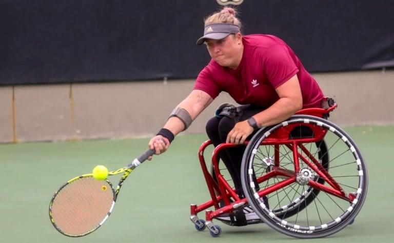 Paratenista tica Valeria Valverde se proclama campeona del Abierto de Barranquilla 2024