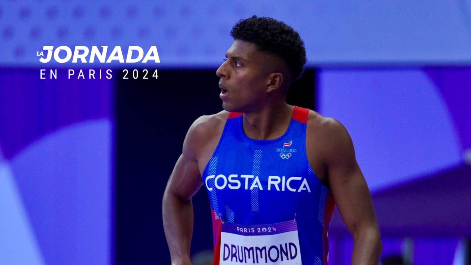 Imagen principal del artículo: Atleta tico Gerald Drummond se ubica 21 del mundo en los Juegos Olímpicos de París 2024