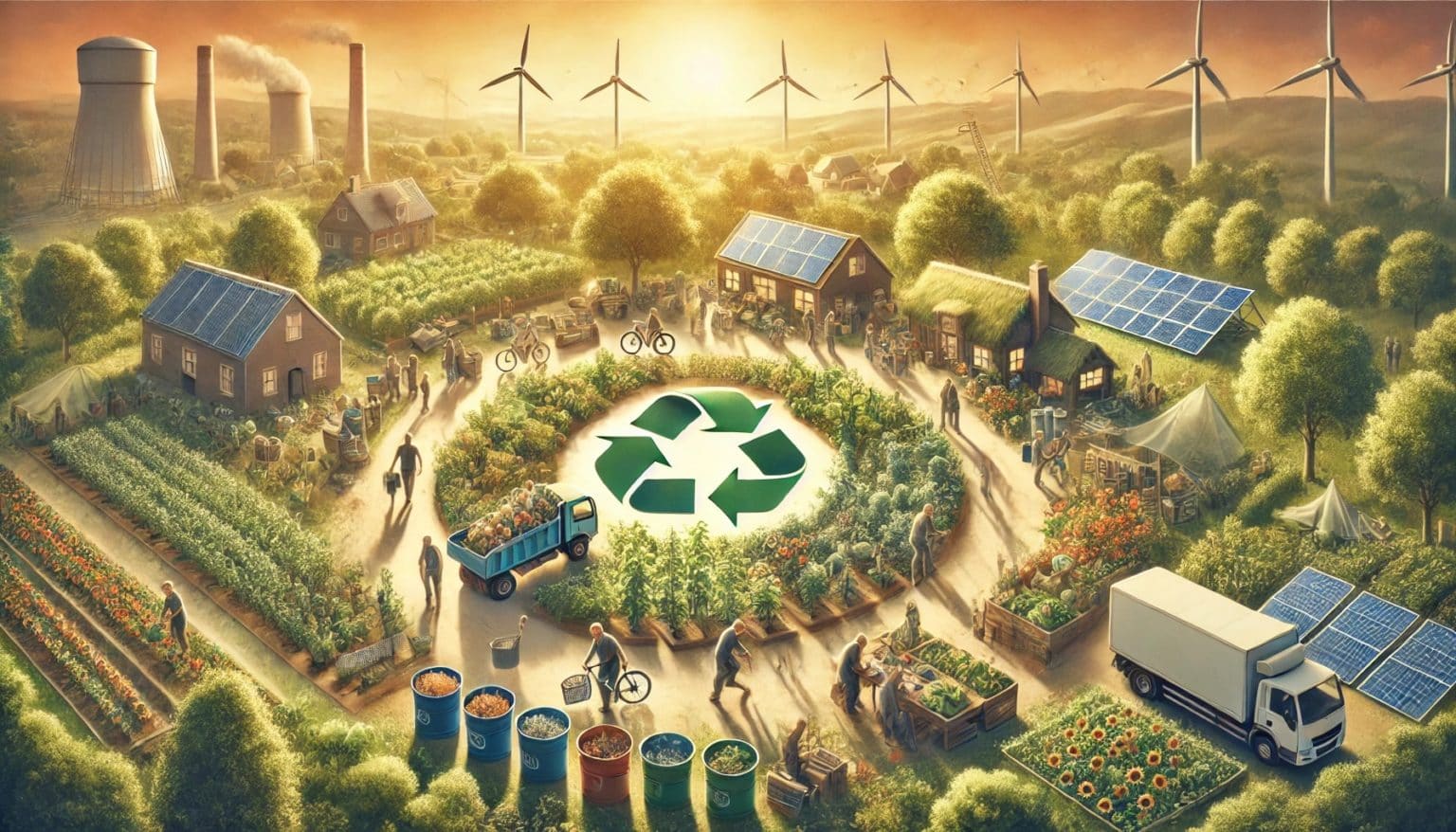 Imagen principal del artículo: La Economía Circular y su importancia como modelo de mejoramiento para los recursos organizacionales en la empresa
