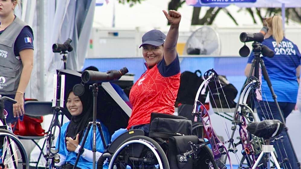 Imagen principal del artículo: Tica Pilar Riveros impone nuevo récord nacional y se ubica décima del mundo en la ronda clasificatoria de París 2024