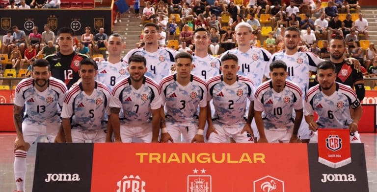 Selección nacional de fútsal de Costa Rica está lista para debutar en su sexto Mundial Mayor de la FIFA