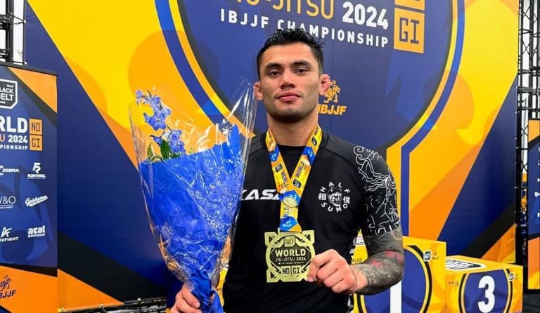 Atleta tico Sebastián Rodríguez conquista la medalla de bronce en el Mundial de Jiu-Jitsu Sin Kimono