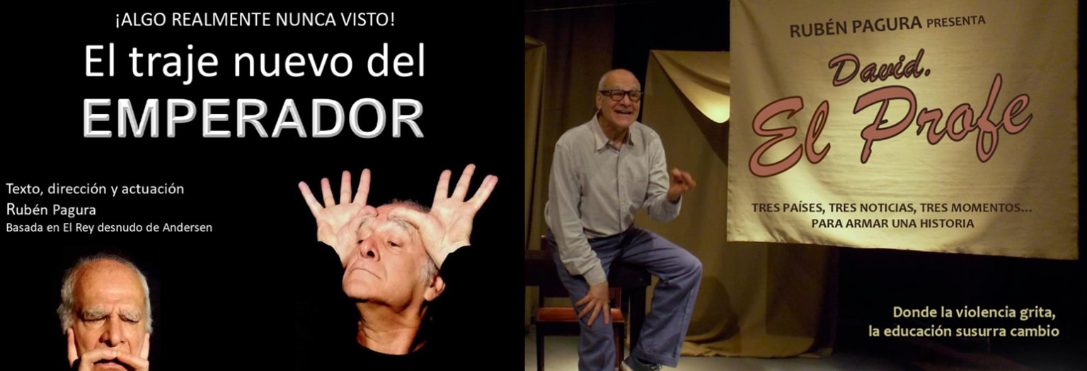 Imagen principal del artículo: Rubén Pagura presenta dos unipersonales en el Teatro de Bolsillo
