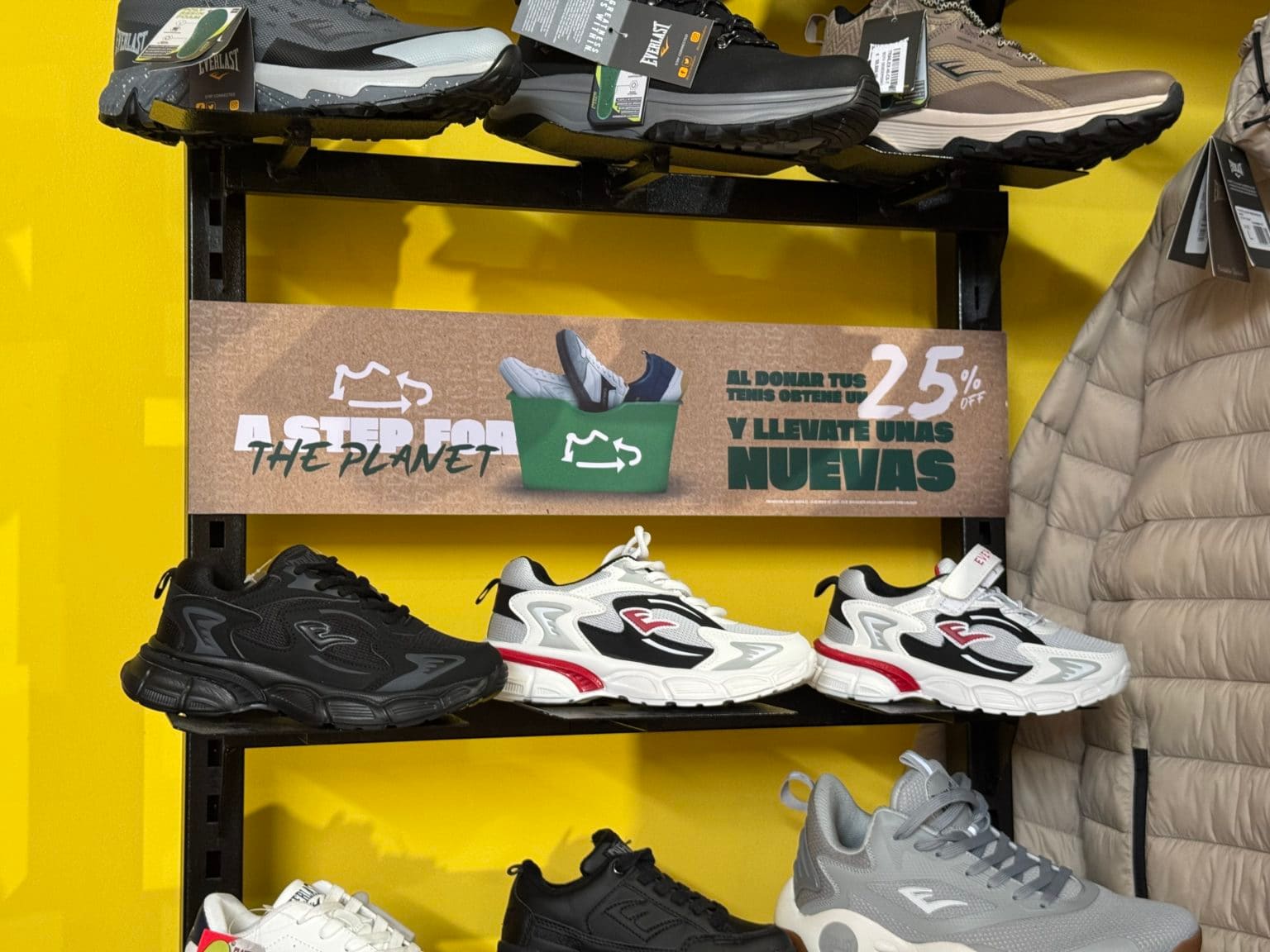 Imagen principal del artículo: Campaña busca fomentar reutilización y reciclaje de tenis