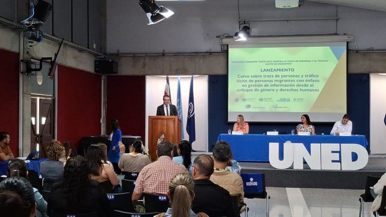 Capacitación fortalece la respuesta institucional frente a la trata de personas y el tráfico ilícito de migrantes