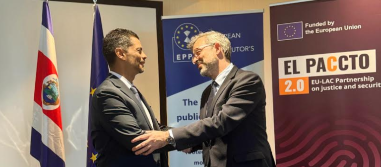 Ministerio Público de Costa Rica firma acuerdo con la Fiscalía Europea para fortalecer la lucha contra el crimen