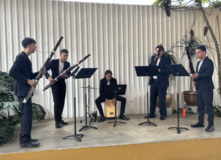 Cuarteto de Fagotes del INM representará a Costa Rica en la "Feria Internacional del Libro" en Ecuador