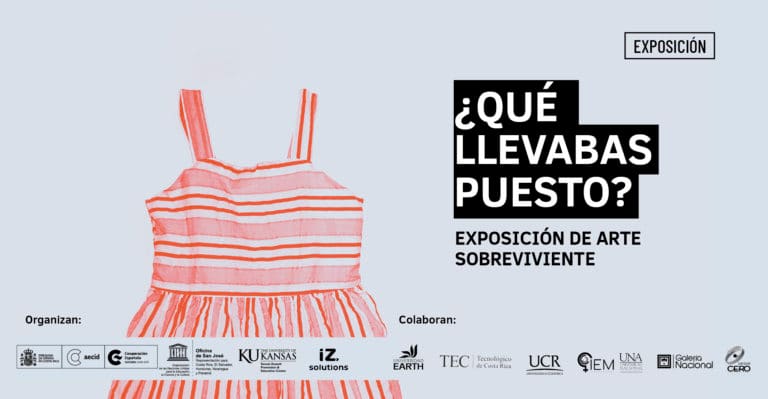Exposición internacional "¿Qué llevabas puesto?" se presentará en las siete provincias del país