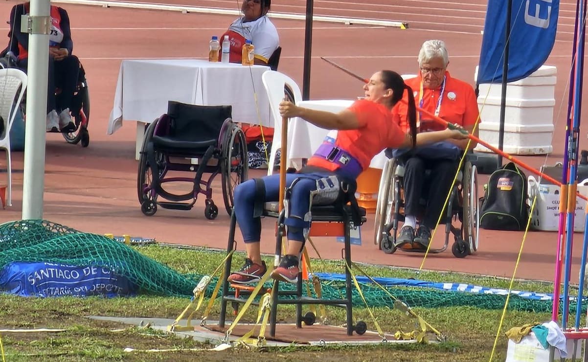 Imagen principal del artículo: Amalia Ortuño debuta en el paratletismo con doble medalla en el Grand Prix de Cali 2025