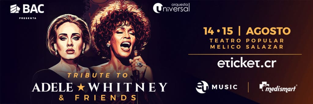 BAC anuncia preventa exclusiva para tributo sinfónico a Adele y Whitney Houston en el Melico Salazar