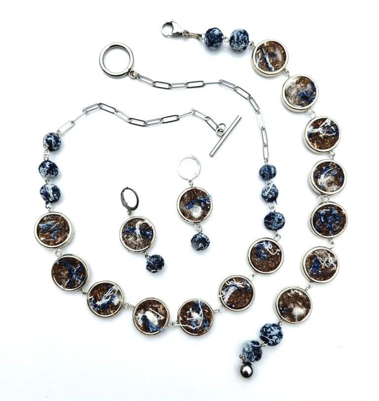 Colección de joyería une sostenibilidad y arte en tributo a Floria Castrillo