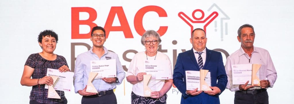 Premios BAC Positivo 2025 reconocen la labor realizada por pymes ligadas al agro, turismo e industria alimentaria