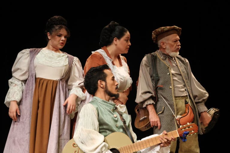 Ingenio cervantino revive en el Teatro de La Aduana con la obra “De divorcios, celos y maravillas cervantinas”