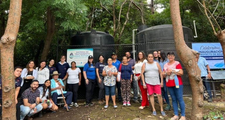 San Juan de Cañas purifica su agua con innovador sistema de filtración 