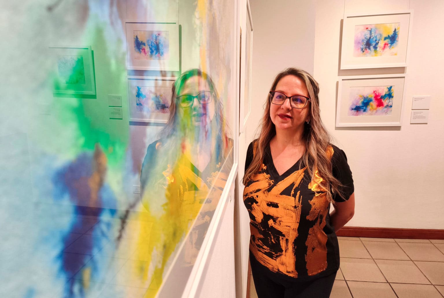 Imagen principal del artículo: Artista Marcela Díaz presenta “Desde el aliento” en la Galería Nacional