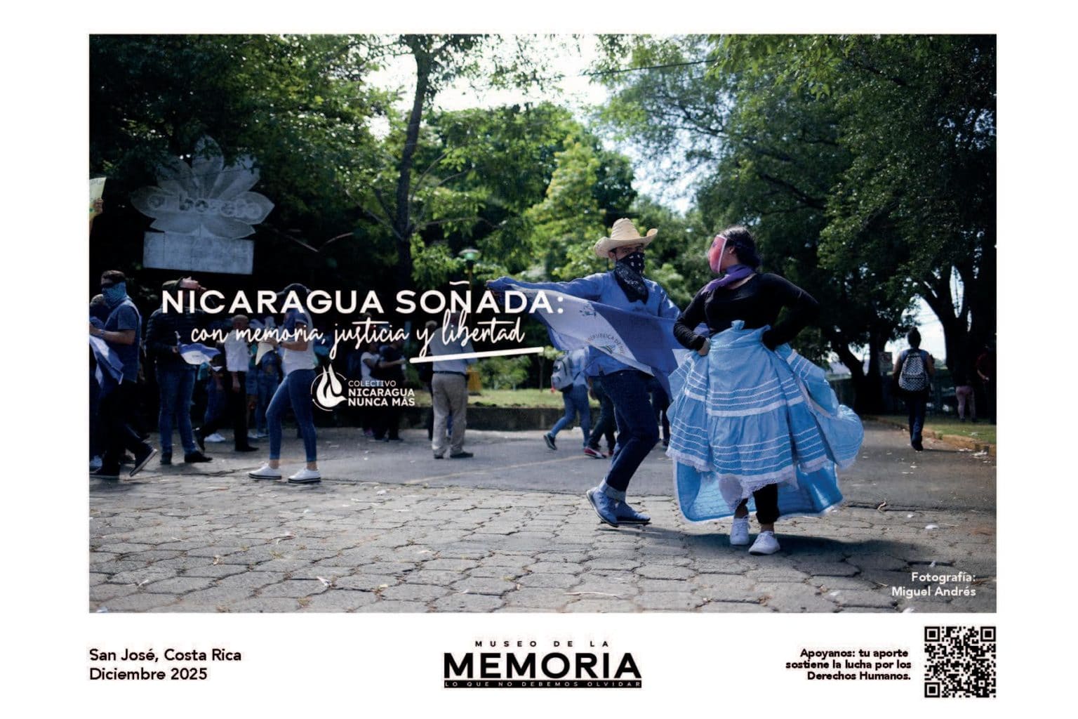 Imagen principal del artículo: Colectivo Nicaragua Nunca Más inaugura el Museo de la Memoria en el IIDH
