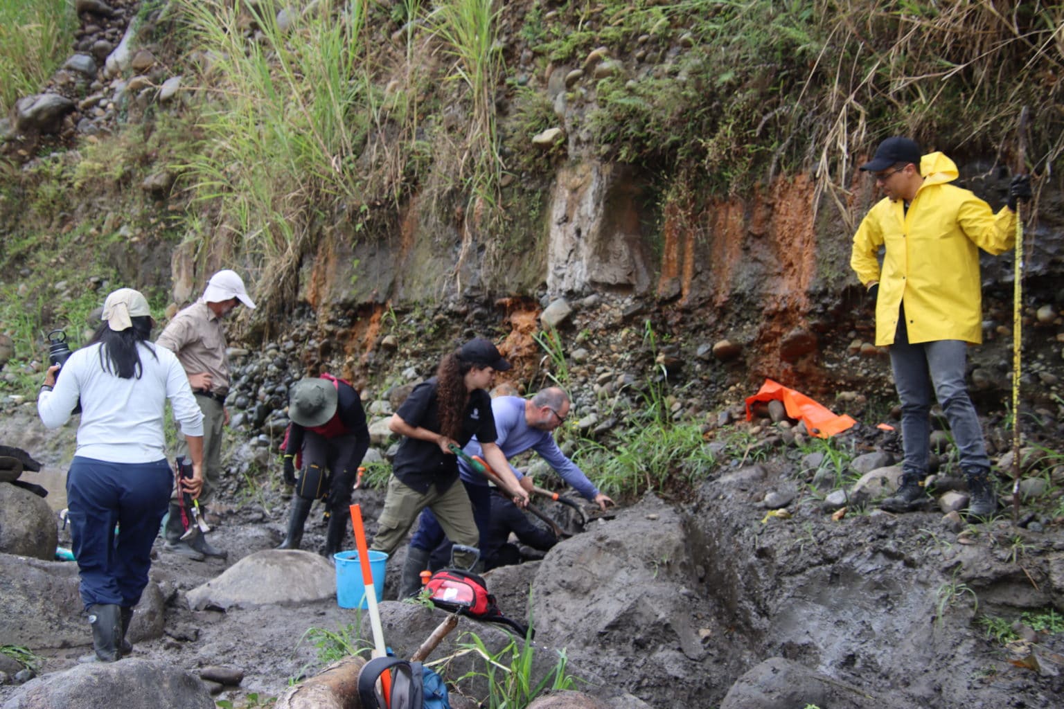 Imagen principal del artículo: Museo Nacional no descarta aparición de nuevos hallazgos de megafauna en sitio donde se encontró el mastodonte y perezoso gigantes