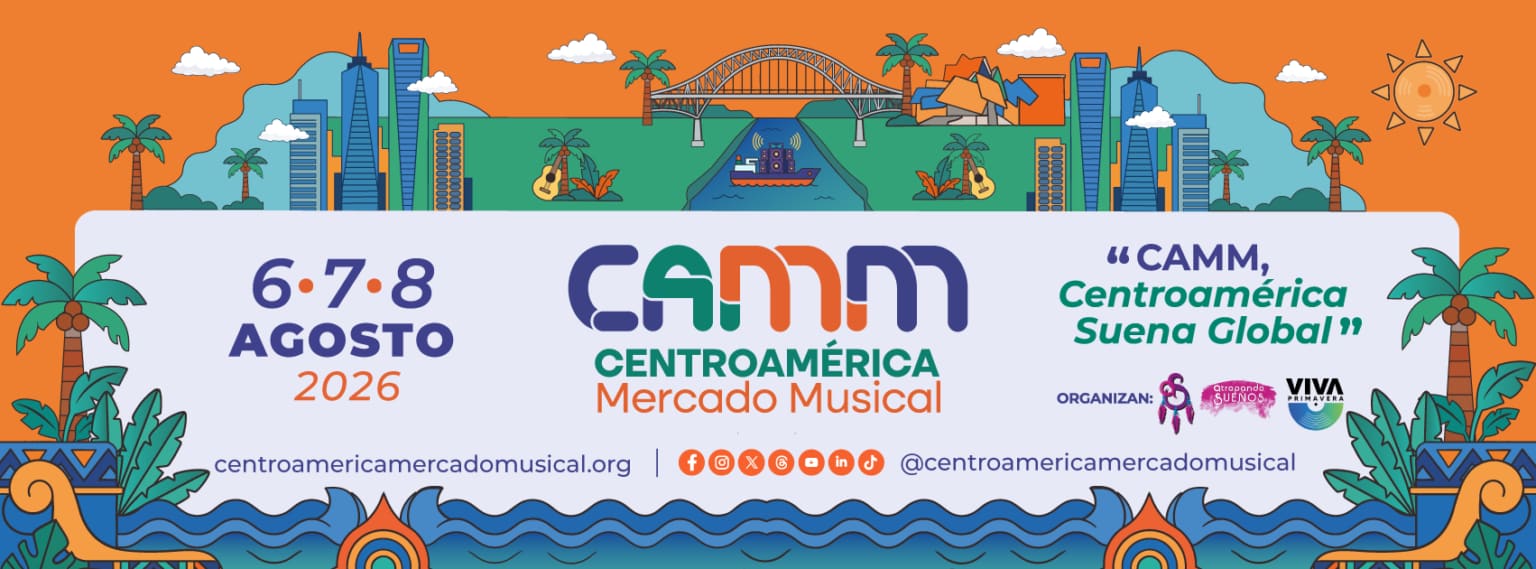 Imagen principal del artículo: Centroamérica Mercado Musical abre convocatorias para su edición 2026 en Panamá