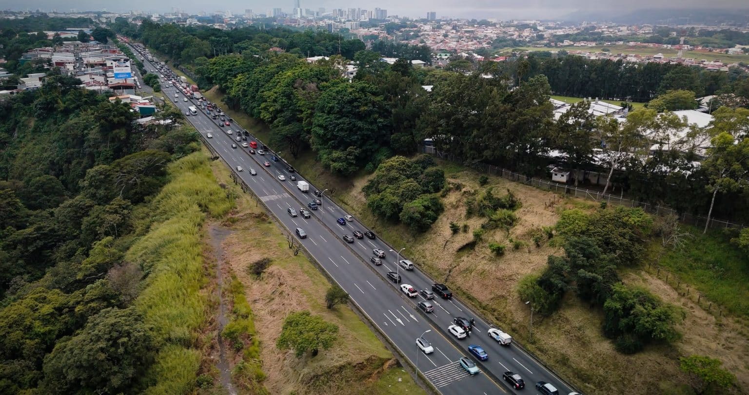 Imagen principal del artículo: Propuesta para la ampliación de la carretera San José-San Ramón