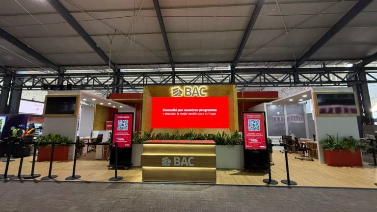BAC ofrecerá créditos sostenibles, cuota 0 por tres meses y tasas fijas hasta por 8 años en colones en la ExpoConstrucción 2026