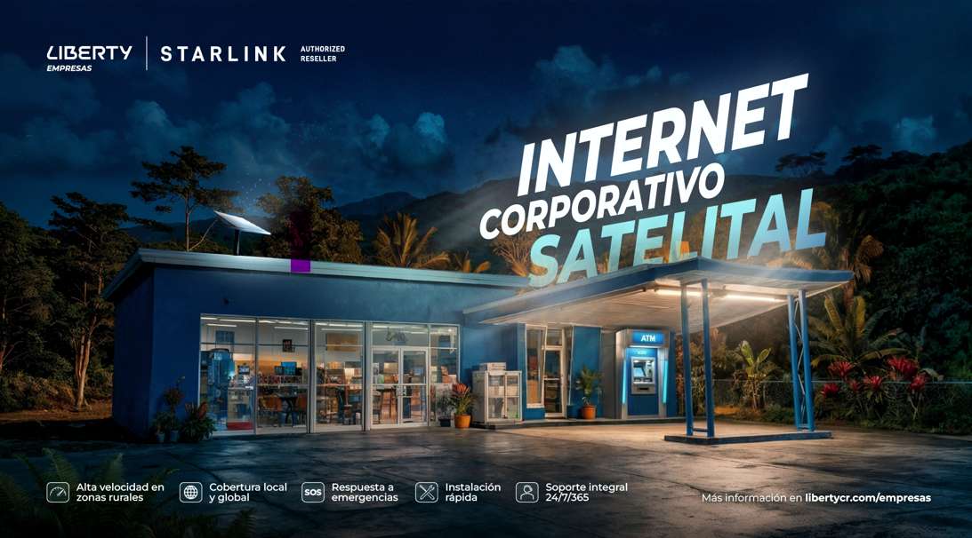 Imagen principal del artículo: Liberty Empresas autorizada para revender Internet de alta velocidad de Starlink para negocios y empresas