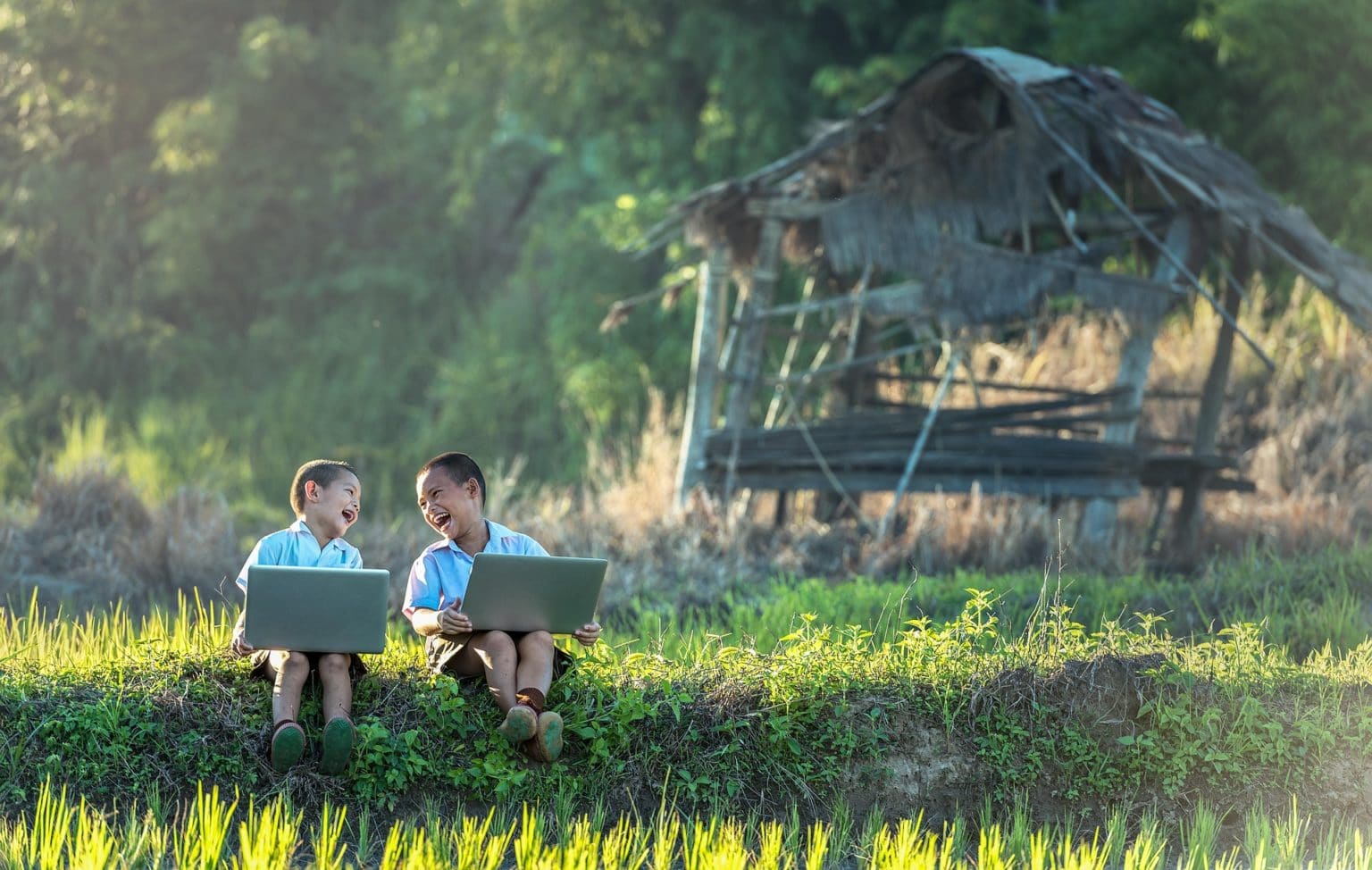 Imagen principal del artículo: Territorio de Educación e Inteligencia Artificial: mapa y compás