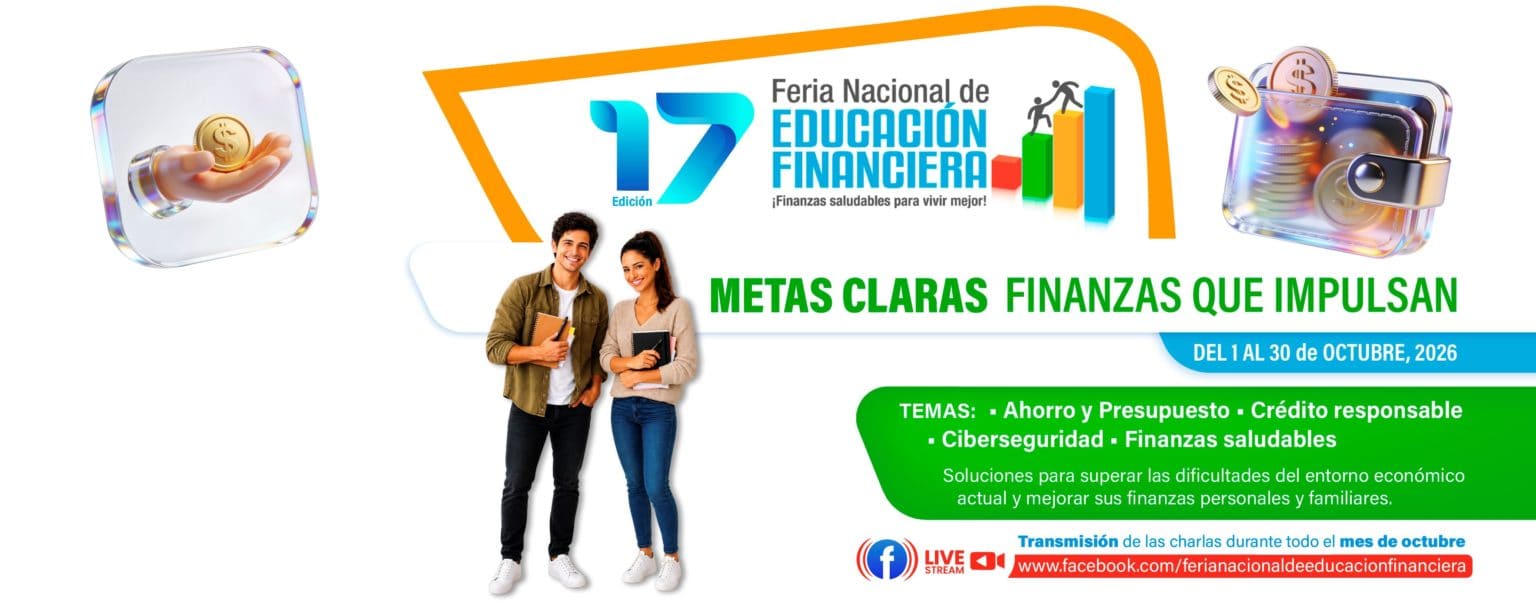 Imagen principal del artículo: Feria Nacional de Educación Financiera dedicará su segunda semana al uso responsable del crédito